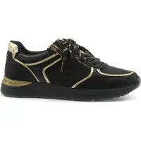 Tamaris Låg sneaker guld / svart