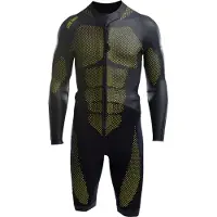 Colting Wetsuits Men's Swimrun Wetsuit Sr03 Black/Yellow