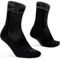Gripgrab Merino Winter Sock - Cykelstrumpor Black L (44 - 47)