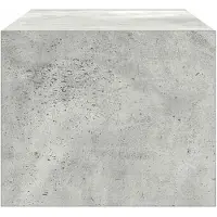 vidaXL TV-bänkar 2 st betonggrå 60x31x25,5 cm konstruerat trä