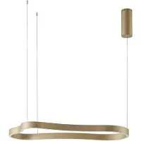 LUCANDE Hänglampa Vikali , dimbar, Mässing / guld, Vardagsrum / matsal, Metall, Modern, Pendellampa