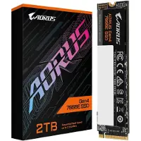 Gigabyte AORUS Gen4 7000E - SSD - 2 TB - inbyggd - M.2 2280 - PCIe 4.0 x4 (NVMe)