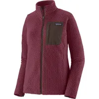 Patagonia - Vandringskläder dam - W's R1 Air Jkt Berry Fig för Unisex - Storlek M - Lila
