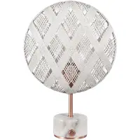 Forestier Design bordslampa Chanpen S, dimbar, Vitt / opal, Vardagsrum / matsal, Design, Bordslampa