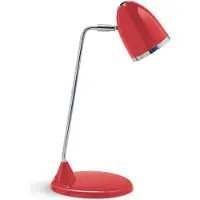 MAUL Skrivbordslampa MAULstarlet, Röd, Arbetsrum / kontor, Metall, Vintage, Bordslampa