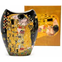 SuperMerchantEU Gustav Klimt Porslinsvas Drottning Isabells Kyss - Lyxig Gåva