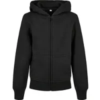 Build Your Brand Organic Basic Sweatshirt Med Dragkedja