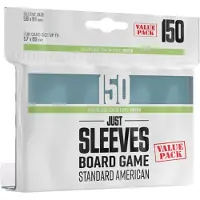 GameGenic Just Sleeves - brädspels- sleeves (59 x 91 mm) 150 st, klar