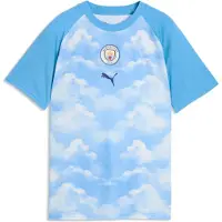 Puma Manchester City Fc 26/27 Warm Up Före Matchen Junior T-shirt Med Kort ärm