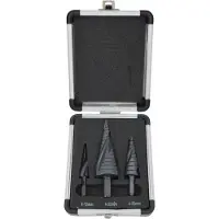AWTOOLS Etappborr AW40961; HSS; 4-39 mm; 3 st.