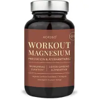 Nordbo WorkOut Magnesium 90 kapslar