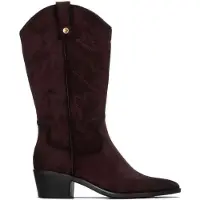 Xti för kvinnor. 14430804-MARRON Stövlar 144308 brun (37), 3 till 5 cm, Zip, Casual
