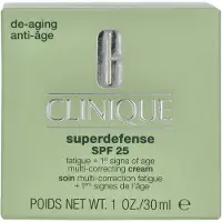 Clinique Superdefense Fatigue + 1st Signs Age Multi-Correcting Cream SPF 25 Hudtyp 3/4 30 ml