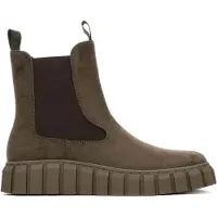 Refresh för kvinnor. 17308804-KAKI Ankelstövlar 173088 grön (36), Karta, Zip, Casual