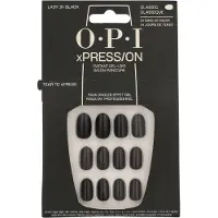 OPI xPRESS/ON Lady in Black Lösnaglar 1 st Black