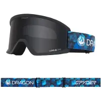 Dragon DX3 OTG Spyder Cobaltblockcamo Goggle lldarksmoke