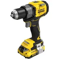 Stanley Skruvdragare/borr SFMCD725D2T-QW; 18 V; 80 Nm; 2x2,0 Ah batt.