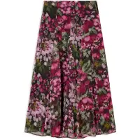 Lola Casademunt Kjol jade / mörkgrön / syrén / mörkrosa