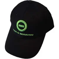 Ginza.se Type O Negative: Unisex Baseball Cap/Logo (Black)