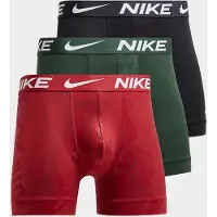 Nike Boxershorts Essential Micro Dri-FIT 3-pack - Svart/Grön/Röd, storlek Large