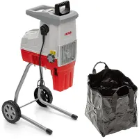Ikra elektrisk gren-/kvistkross 3 kW upp till 44 mm grenar 50 l korg ILH 3000 S