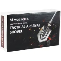 Wozinsky WSS-211 överlevnadsspade – grå / bushcraftspade / multiverktyg