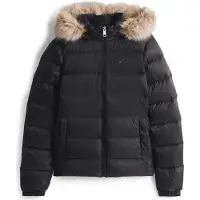 Tommy Hilfiger Tommy Jeans Faux Fur Hood Slim Down Jacket
