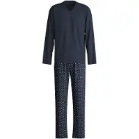 Calida Pyjamas lång blå / safir