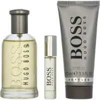 HUGO BOSS Giftset Bottled Edt 100ml + Shower Gel 100ml + Edt 10ml