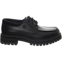 Timberland för män. TB0A42KGW021 Läderskor Britton Drive, svarta (41.5), Hud, Karta, Nyckelband, Casual
