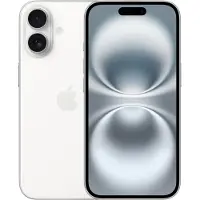 Apple iPhone 16 , 15,5 cm (6.1"), 2556 x 1179 pixlar, 128 GB, 48 MP, iOS 18, Vit