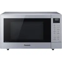 Panasonic NN-CT57RMEPG Mikrovågsugn Silver 1000 W Grillfunktion, digital timer, Timerfunktion, LCD-display, Varmluftsfunktion