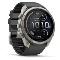 Garmin fenix 9 Pro InReach 43mm AMOLED – Titanium / Black