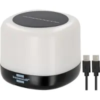 Brennenstuhl 1173740009 RGB GL 100 ASR Campinglampa LED 340 lm Uppladdningsbara batteri, solcell 0.41 kg Svart