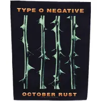 Ginza.se Type O Negative: Back Patch/October Rust