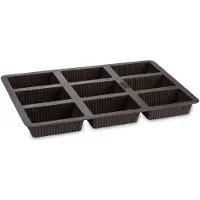 Lurch Silikonform Brownie, 9 St
