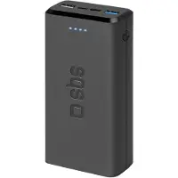 SBS TTBB20000FASTK, 20000 mAh, Litium Polymer (LiPo), Svart