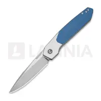 CIVIVI Brr15 Light C25063-1, Satin Nitro-V, White / Blue G10 pocket knife, Rafal Brzeski design
