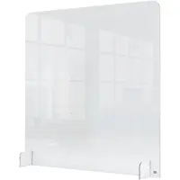 Nobo Genomskinlig Akryl Skyddande Skärm för Kassan 700x850mm, Transparent, Akryl, 700 mm, 850 mm