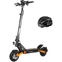 KUKIRIN Elektrisk sparkcykel G2 Pro ABE 500W Motor Topphastighet 20 km/h 9 Vikbar Stadse-scooter 48V 15,6Ah Dubbla skivbromsar Maxlast 120 kg Helmet/Shipped Separately svart