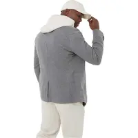 Jack Wills Mens Logo Jersey Blazer (Grått)
