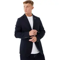 Jack Wills Mens Logo Jersey Blazer (Marinblått)