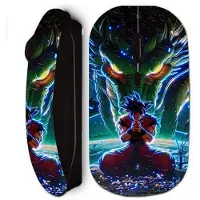 MANIACASE Trådlös mus - Goku - Dragon Ball - Optisk - Svart - WiFi USB-nyckel