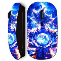 MANIACASE Souris sans fil - Sangoku - Dragon Ball - Noir - WiFi - Nano clé USB
