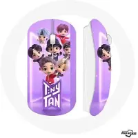 MANIACASE Souris Sans Fil BTS TinyTAN Animation Affiche RM Jin Suga J-Hope Jimin Jungkook Et V