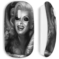 MANIACASE Souris sans Fil marilyn gris