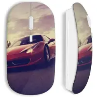 MANIACASE Souris sans fil ferrari rouge voiture