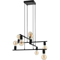 Eglo MEZZANA PENDEL E27 8L SORT