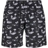 Urban Classics Badshorts grå / svart / vit