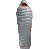 Ferrino - Sovsäckar trekking - Lightec -1° C Down Light Grey för UnisexBomull - Storlek Regular - Grå